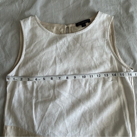 For Cynthia Linen Blend Sleeveless Midi Dress - Size XS - Picture 5 of 7